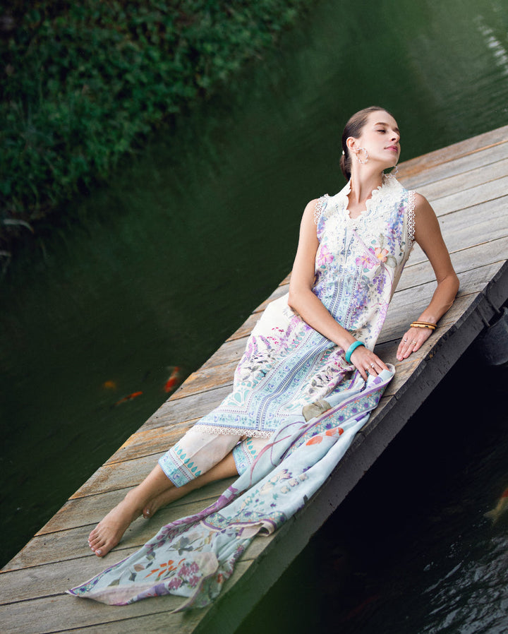 Garden veil Printed Lawn