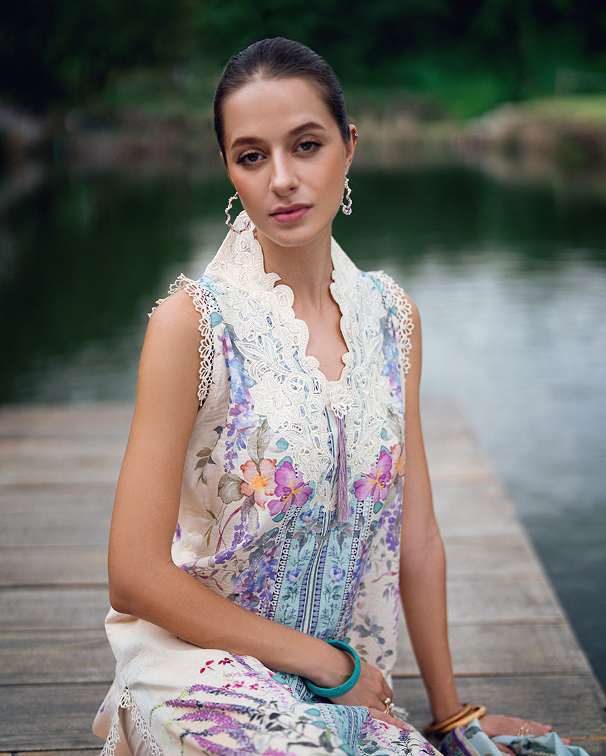Garden veil Printed Lawn