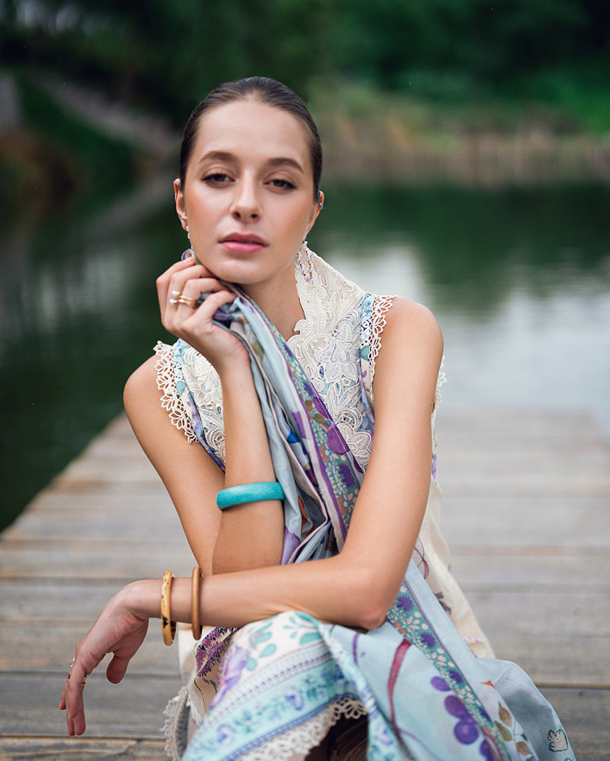 Garden veil Printed Lawn
