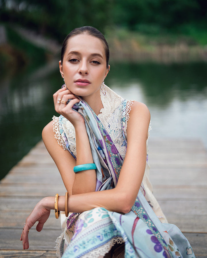 Garden veil Printed Lawn