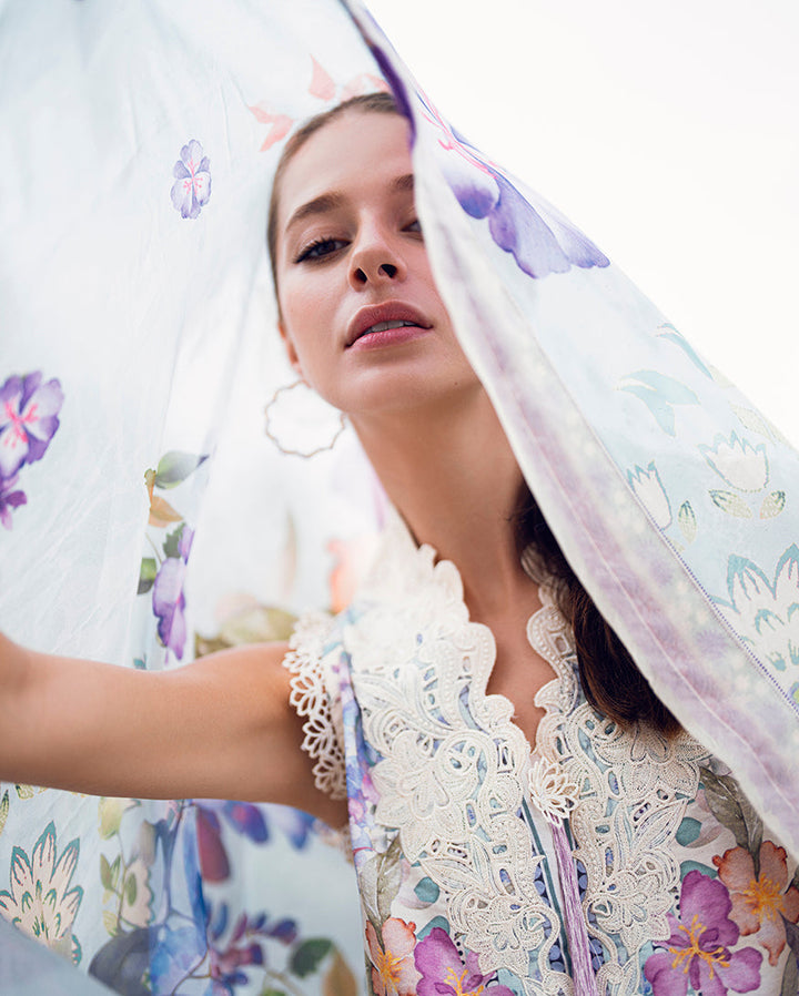 Garden veil Printed Lawn