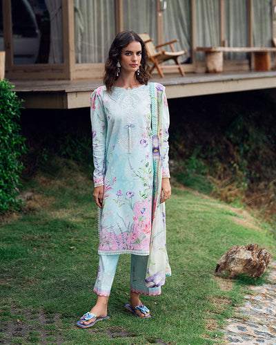Garden veil Printed Lawn