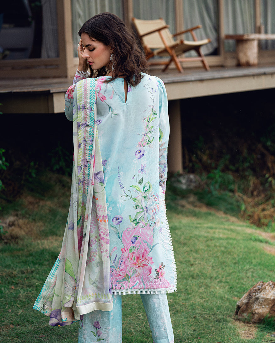 Garden veil Printed Lawn