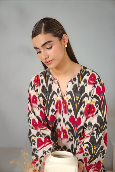 BEYOND EAST||1 Piece Printed Khaddar Shirt