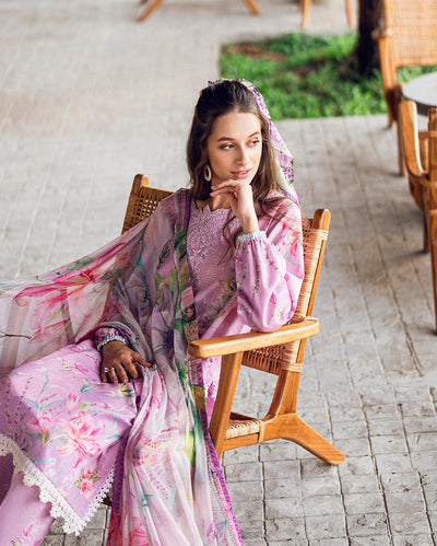 Garden veil Printed Lawn