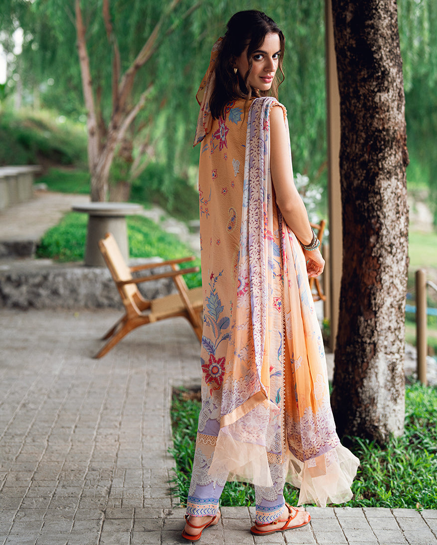 Garden veil Printed Lawn