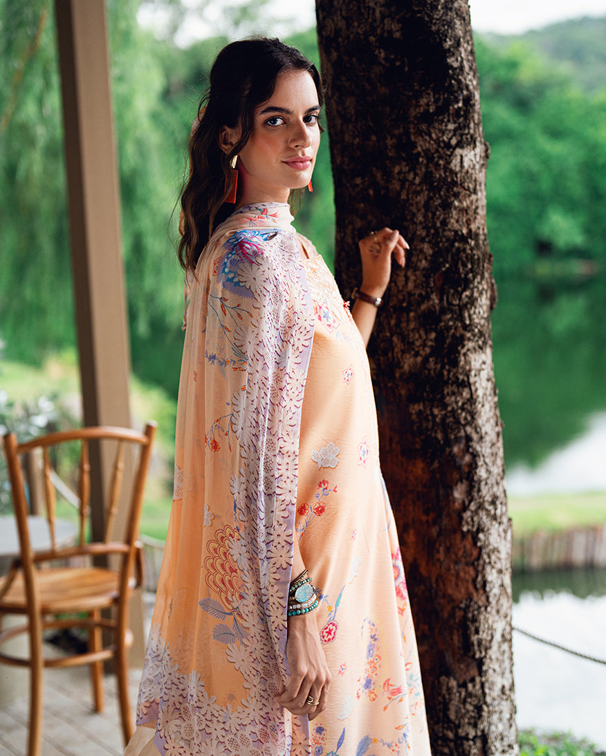 Garden veil Printed Lawn