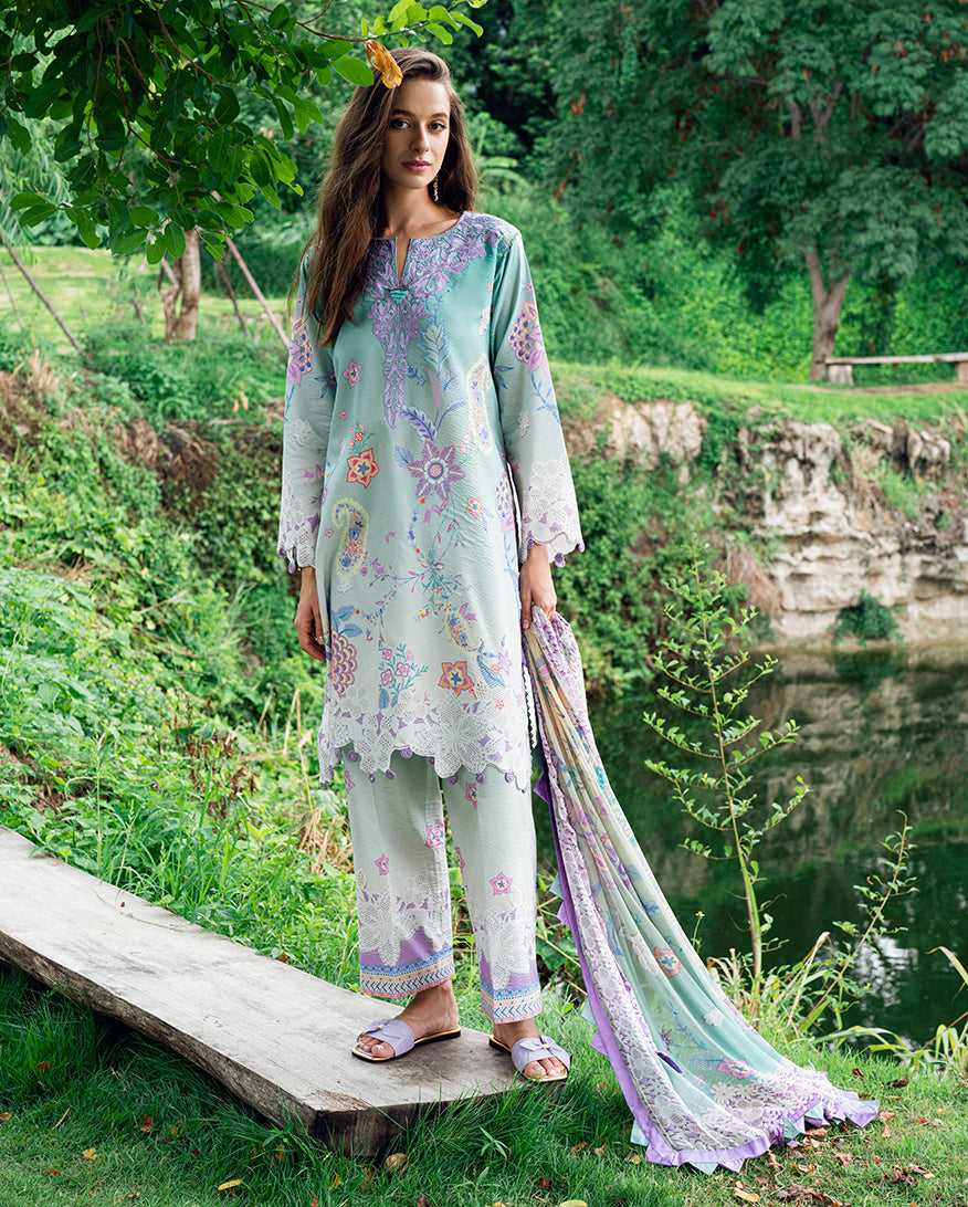 Garden veil Printed Lawn