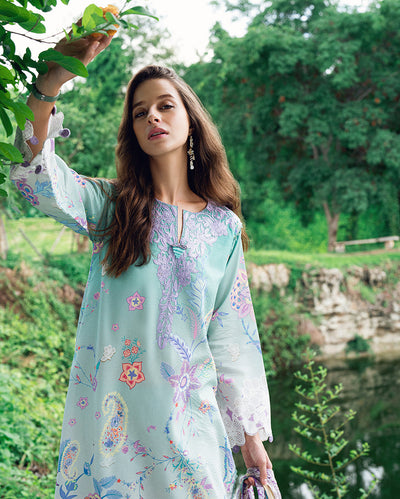 Garden veil Printed Lawn