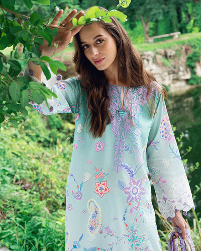 Garden veil Printed Lawn
