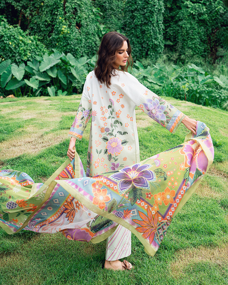 Garden veil Printed Lawn