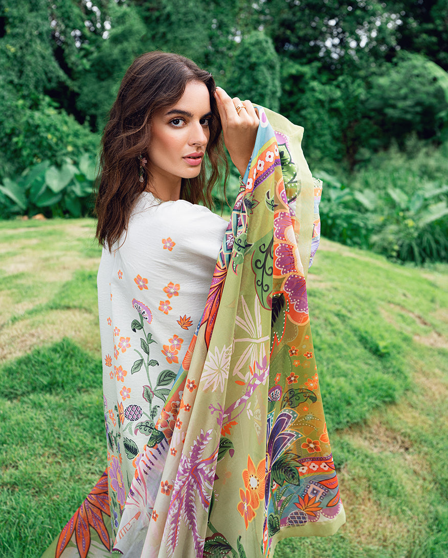 Garden veil Printed Lawn
