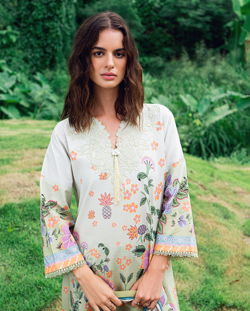Garden veil Printed Lawn