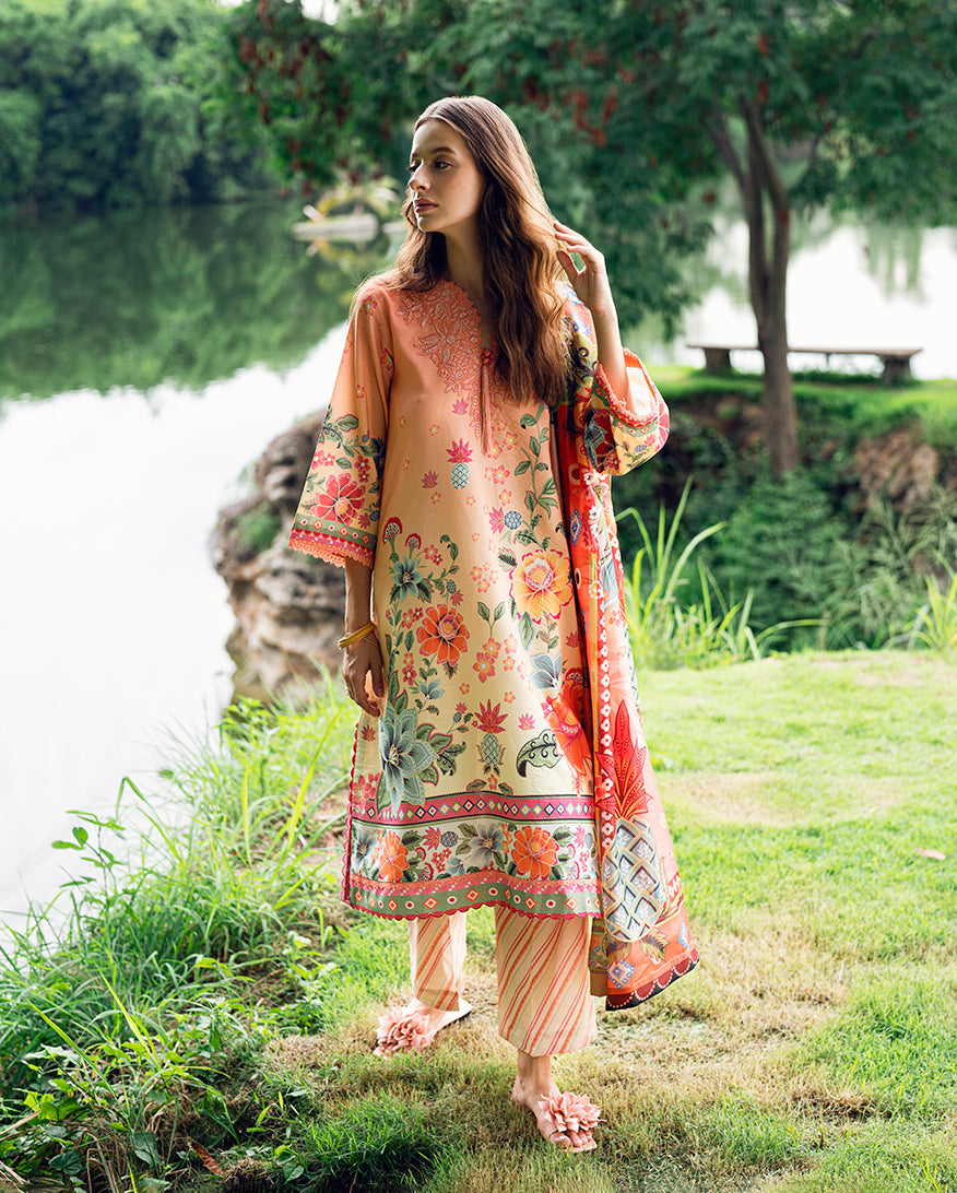 Garden veil Printed Lawn