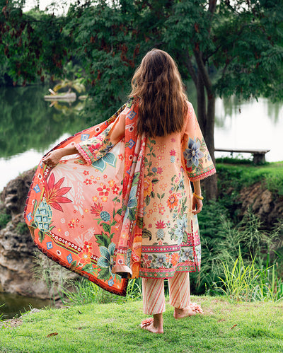 Garden veil Printed Lawn