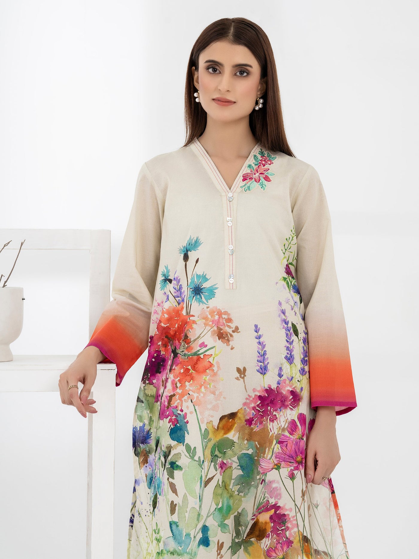 Limelight || Lawn Shirt-Embroidered (Pret) P9776SH