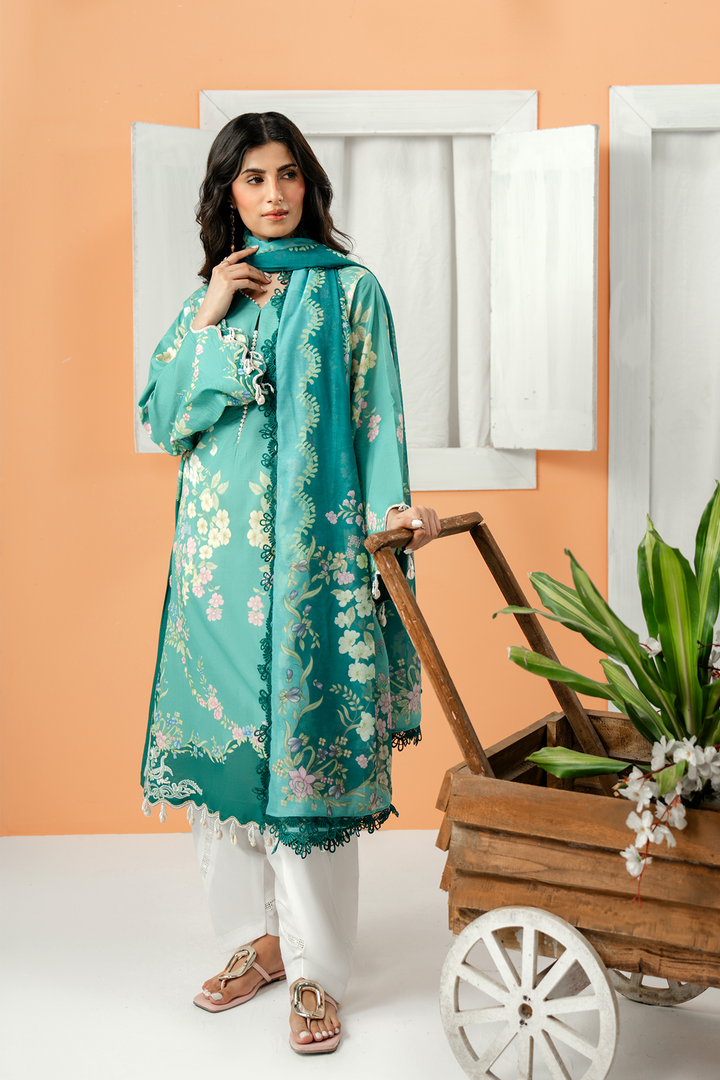 SUNDAZE UNSTITCHED LAWN