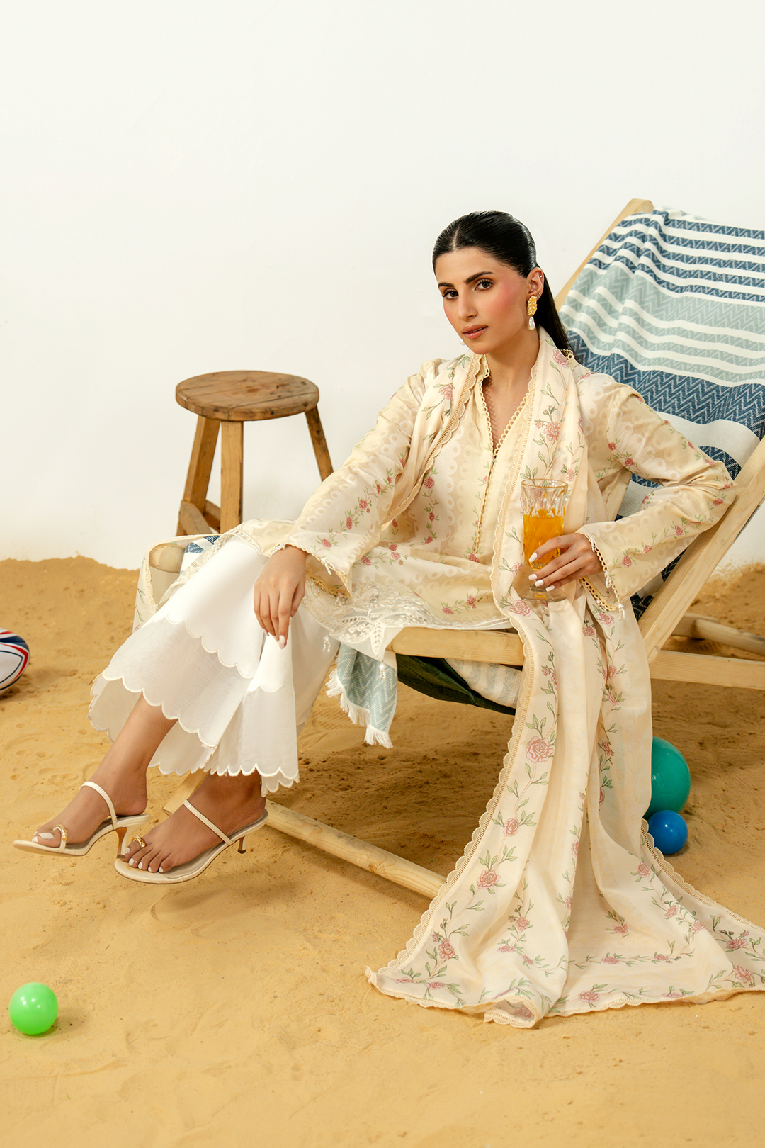 SUNDAZE UNSTITCHED LAWN