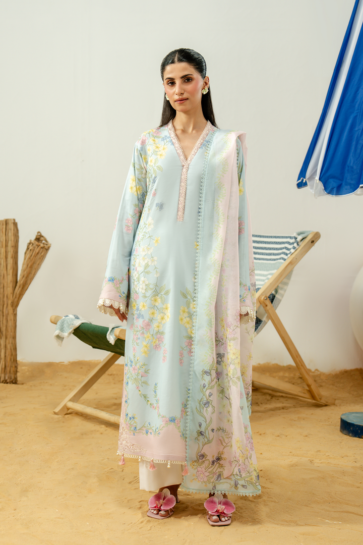 SUNDAZE UNSTITCHED LAWN