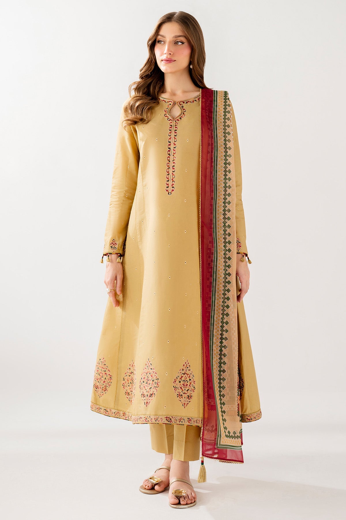 EMBROIDERED LAWN