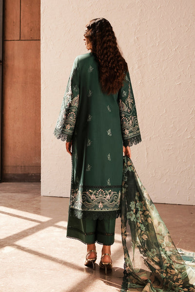 Afrozeh Chikankari Lawn || Viridian