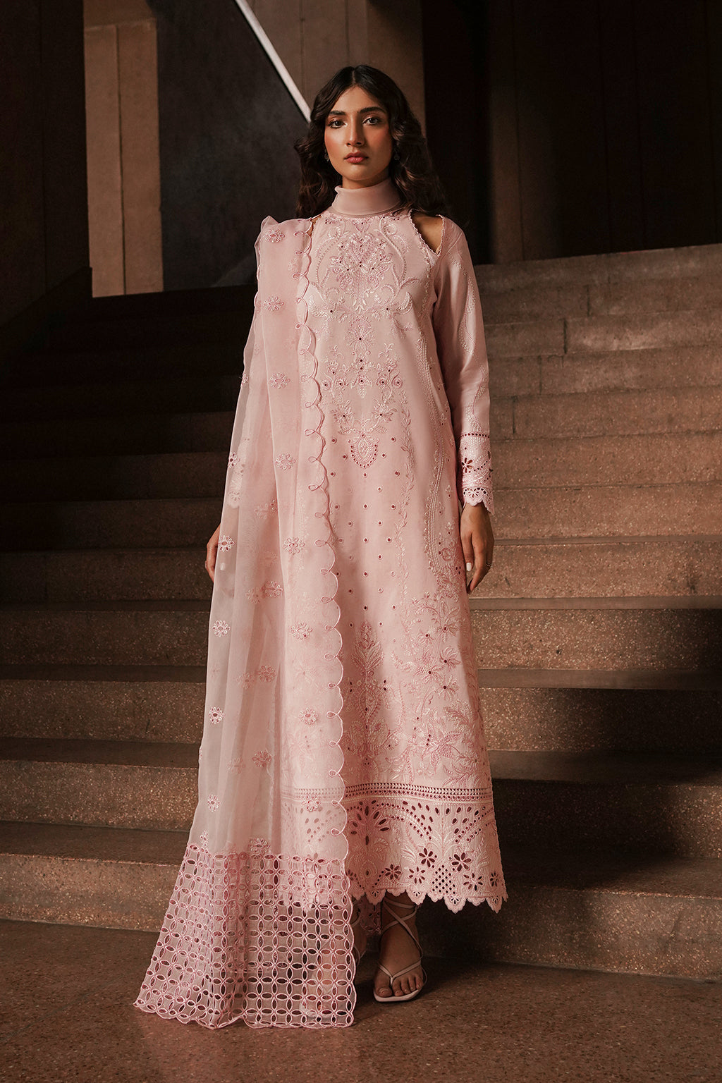 Afrozeh Chikankari Lawn || Rosella