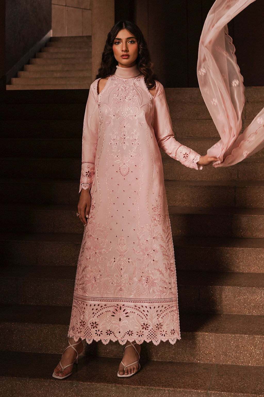 Afrozeh Chikankari Lawn || Rosella