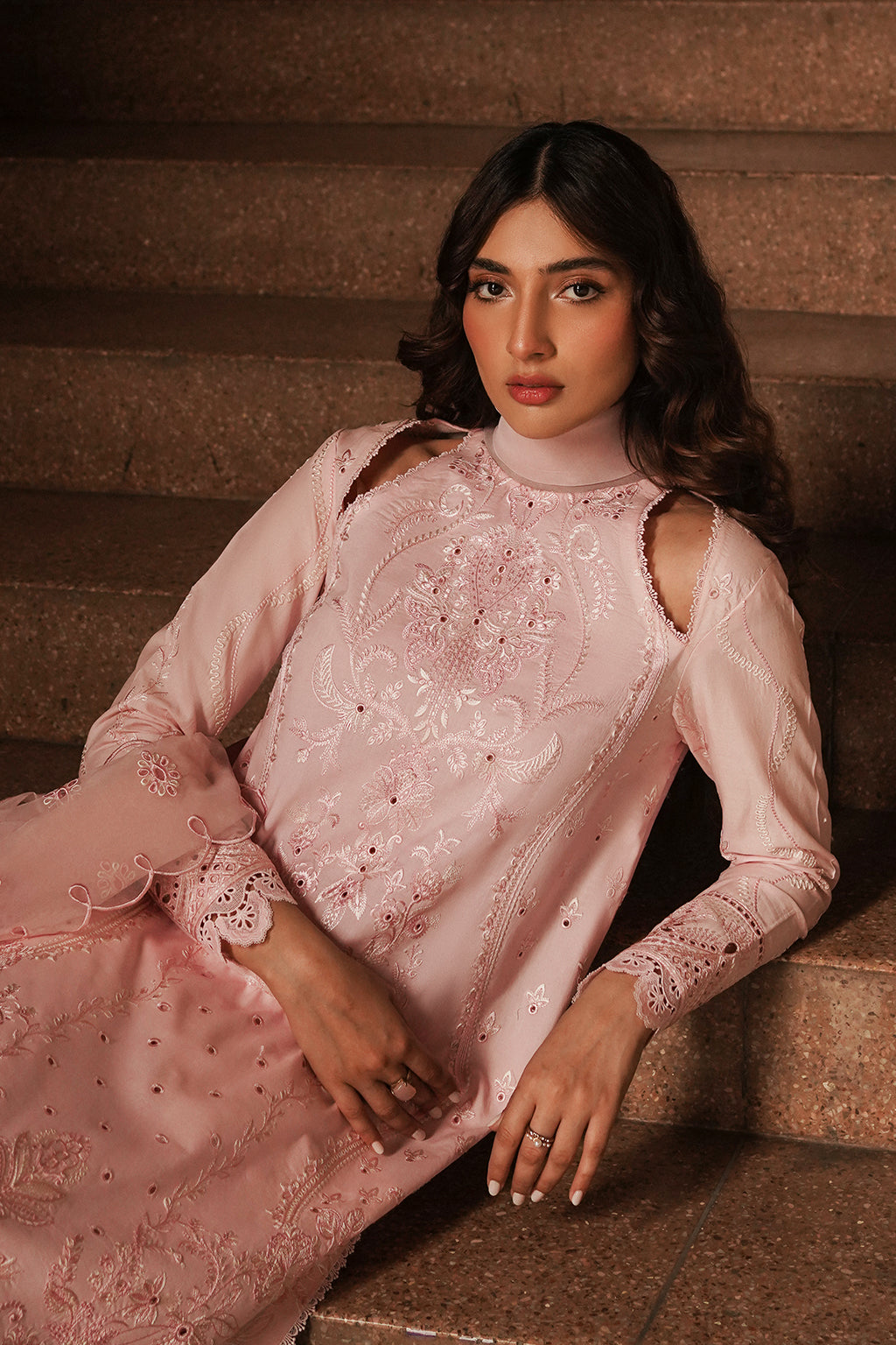 Afrozeh Chikankari Lawn || Rosella