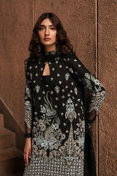 Afrozeh Chikankari Lawn || Caviar