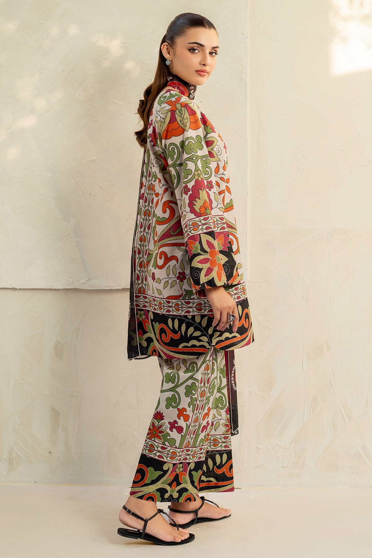 Unstitched Digital Printed Lawn