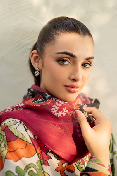 Unstitched Digital Printed Lawn
