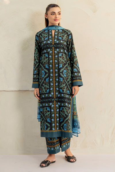 Unstitched Digital Printed Lawn