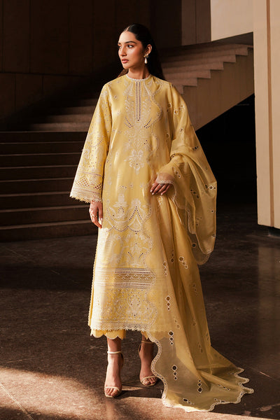 Afrozeh Chikankari Lawn || Canary