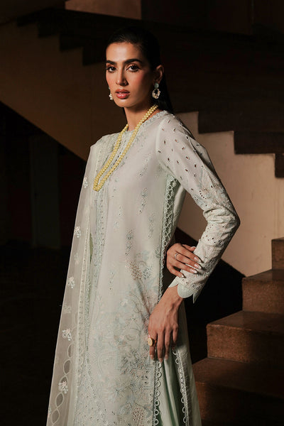 Afrozeh Chikankari Lawn || Celadon