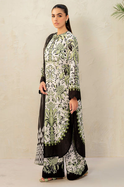Unstitched Digital Printed Lawn