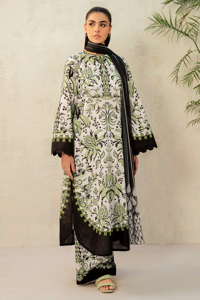 Unstitched Digital Printed Lawn