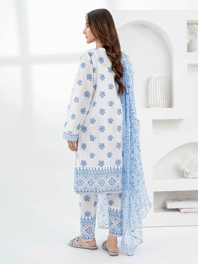 Limelight 3 Piece Lawn Suit-Embroidered (Pret) P9761SU