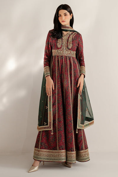 Embroidered Raw Silk