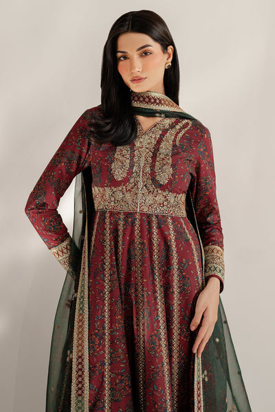Embroidered Raw Silk