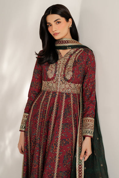 Embroidered Raw Silk