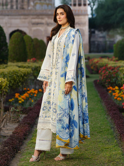 3 Piece Lawn Suit-Embroidered (Pret)