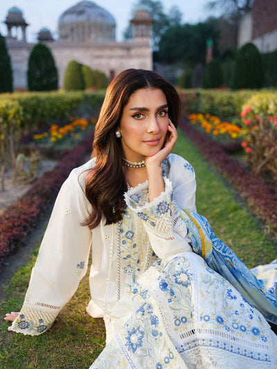 3 Piece Lawn Suit-Embroidered (Pret)