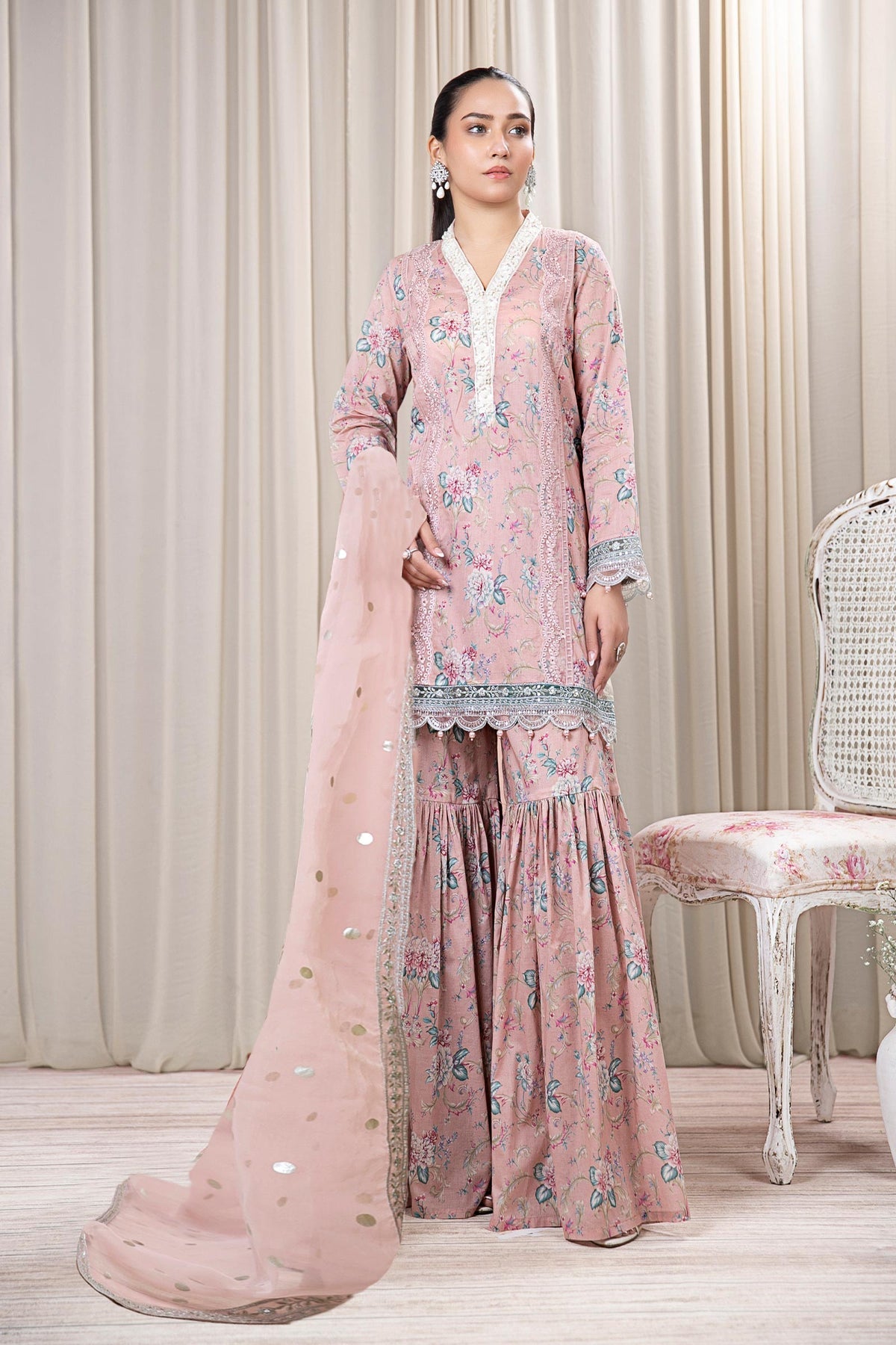 MARIA.B || 3 Piece Printed Lawn Suit DW24101