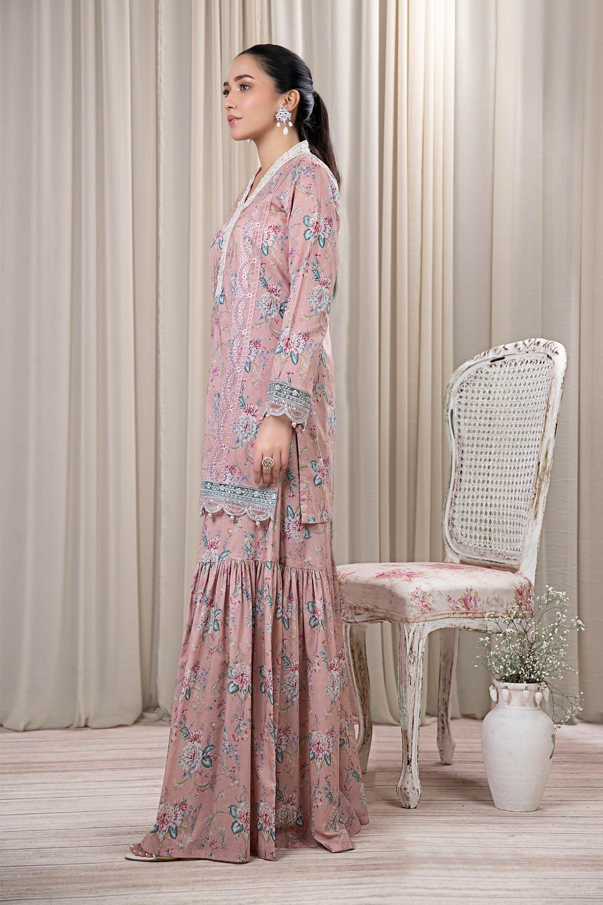 MARIA.B || 3 Piece Printed Lawn Suit DW24101