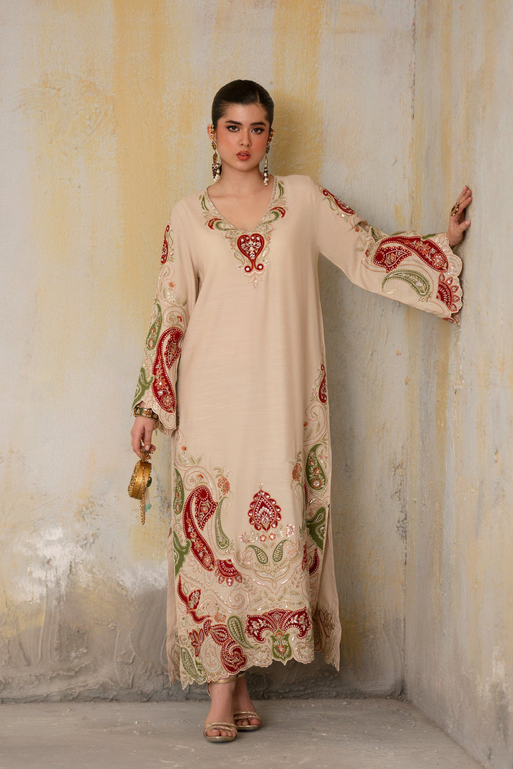 EMBROIDERED KAFTAN