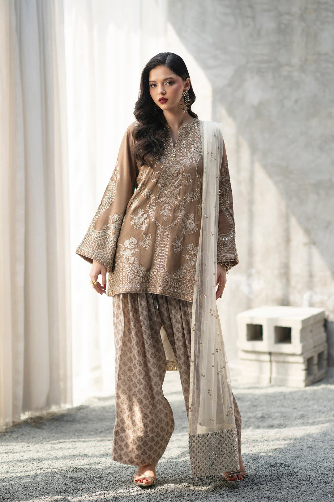 EMBROIDERED SUIT