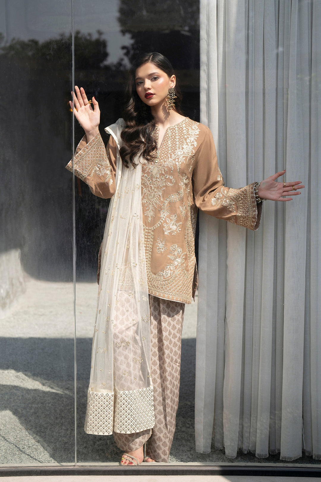 EMBROIDERED SUIT
