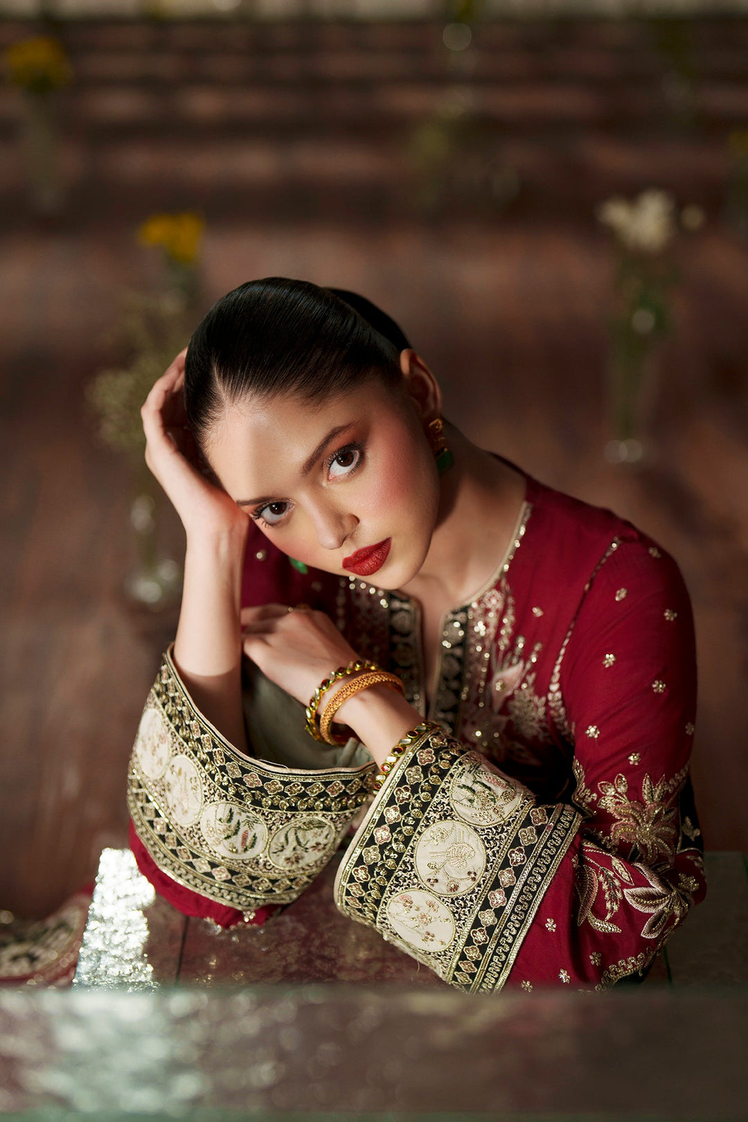 EMBROIDERED KAFTAN