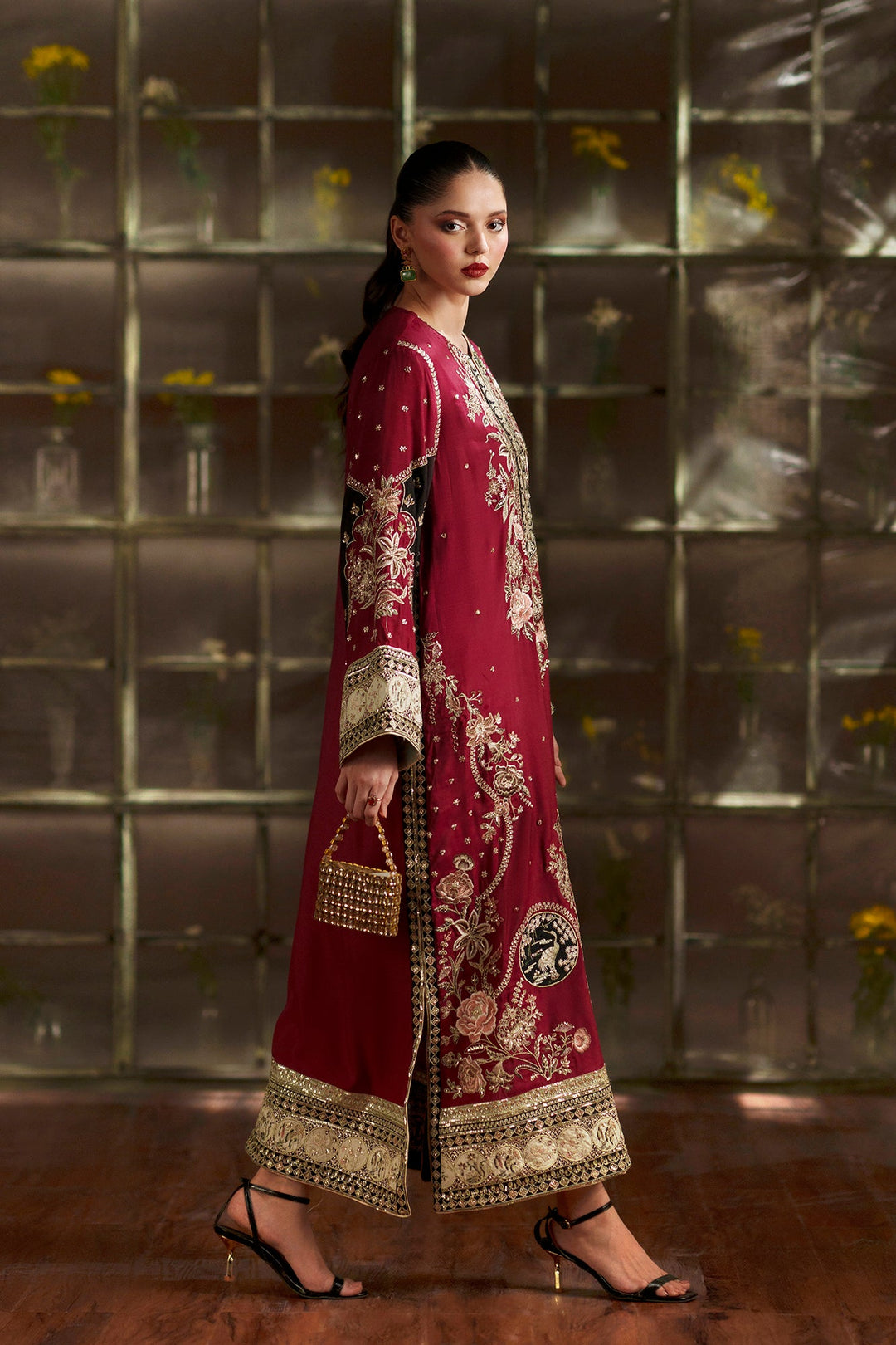 EMBROIDERED KAFTAN