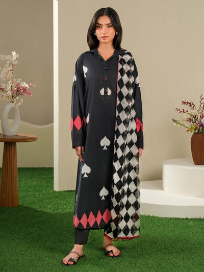 2 Piece Lawn Suit-Printed (Unstitched)